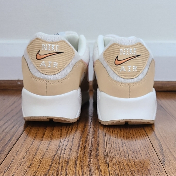 Nike Air Max 90 SE Sun Club Sail Arctic Orange Women's Sz 10, Men's 8.5 Sneakers - Picture 6 of 8
